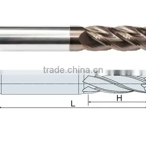 480 Low Price Gold Kinfe 4 Flutes Square End Mills thumbnail-1