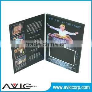 7 Inch Video Brochure Module/LCD Video Greeting Card Module thumbnail-2