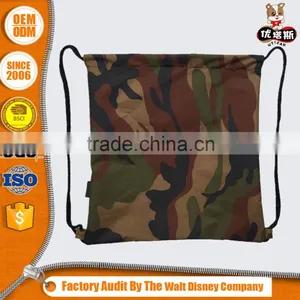 Wholesale Heavy Duty Prmotion Shoes Military Drawstring Bag Gift Backpack thumbnail-3