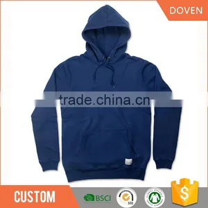 Windproof Terry Hoodie Black Man Loose Hoodie thumbnail-4
