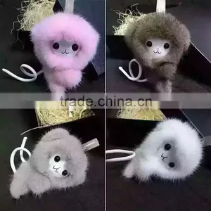 New Style Monkey Fur Key Chain Bag Charm thumbnail-1