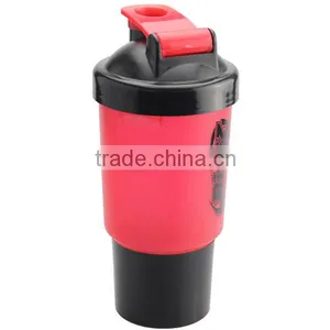 Protein Bottle/BPA Free Shaker Bottle With Cup thumbnail-3