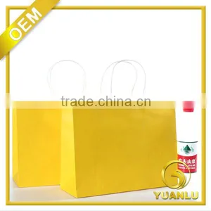 HOT New Year Colorful Cheap Kraft Paper Bags With Handles Wholesale thumbnail-2