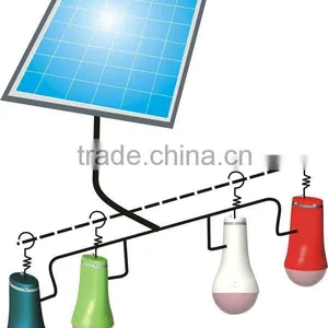 Multi-functional Novelty Solar Lantern With 4 Bulbs Inbuilt Li Battery and Mobile Charger MRD406 thumbnail-1
