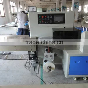 Horizontal Pillow Type Bag Safty Work Gloves, Knitting Gloves Packaging Machine (DCTWB-350X) thumbnail-2