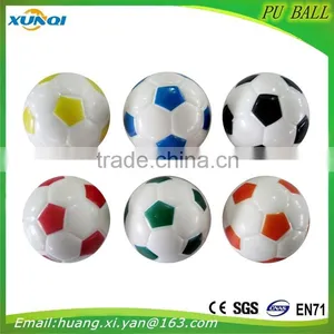 High Quality Children Toy Soft Anti Stress Ball,white Football PU Foam Ball thumbnail-1