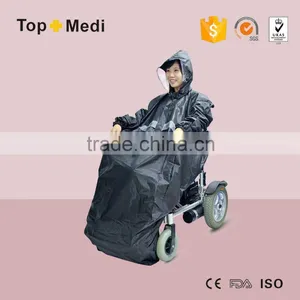 Topmedi Disabled Waterproof Wheelchair Raincoat for Outdoor Wheelchair Rainwear for Disabled People Elderly Care Products thumbnail-1