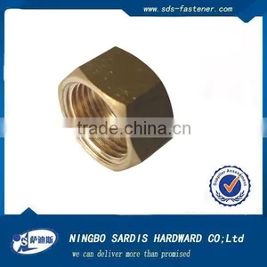 Brass Round Hex Nut thumbnail-3