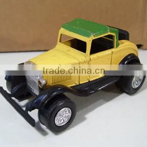 New Yellow Car Mini Custom Action Figure for Children thumbnail-1