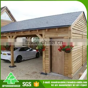 Manufacturer Directly Supply Prefab Wooden Carport/solar Carport thumbnail-1