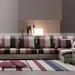 High Quality Living Room L Shape Fabric Sofa Sets With All Kinds of Color to Choose thumbnail-1
