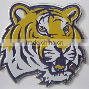 Tiger Design Custom Metal Sticker Metal Plate Sticker thumbnail-1