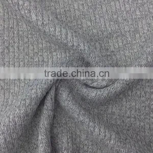 New Products 2016 Yarn Dyed Rib Polyester Fabric Hacci Knit Fabric thumbnail-2