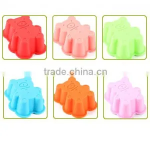 Bear Shape Silicone Cup Cake Stand thumbnail-6