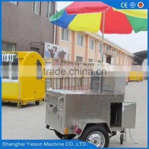 Stainless Steel Hot Dog Vending Carts for Sale thumbnail-6