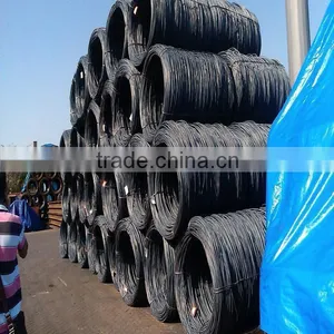Sae1008 Wire Rod 5.5mm Low Carbon Wire Rod Steel Coil Hot Rolled Steel Wire Rod in Coils thumbnail-2