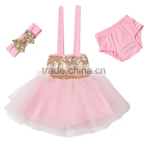 Red Sequin Girls Summer Party Dress Baby Fashion Clothes Designer One Piece Party Dresses thumbnail-4