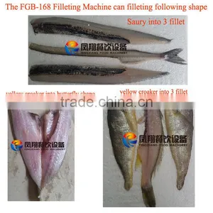 Good Cutting Effect Small Fish Filleting Cutting Cutter Machine thumbnail-5