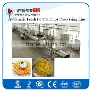 LUERYA 2016 High Output Automatic Fresh Potato Chips Processing Line thumbnail-1