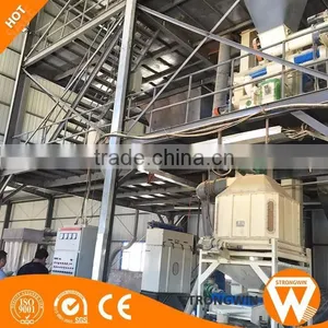 China Strongwin 1t/h Feed Processing Machines Poultry Feed Pellet Production Line thumbnail-3