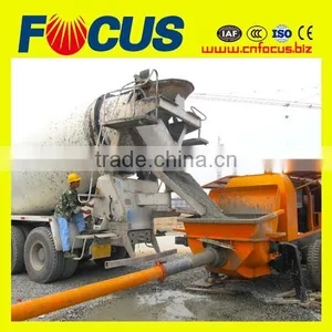 Good Performance Diesel Trailer-Mounted Portable Hbts80. Concrete Pump thumbnail-2
