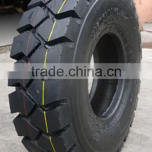 China Cheap New Solid Forklift Tire 5.00-8 6.00-9 thumbnail-2