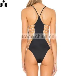 2016 OEM Ladies Bathing Suits One -piece Swim Suit thumbnail-3