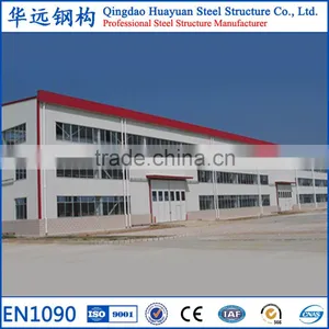Fireproof Prefabricated Steel Workshop With 5 Tons Crane thumbnail-4