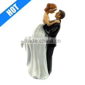 Bride and Groom Decorative Wedding Cake Topper Resin thumbnail-1