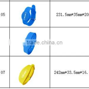 Nice Giveaway RFID Personalized Wristbands RFID NFC Silicone Wristbands for Festival Events thumbnail-3