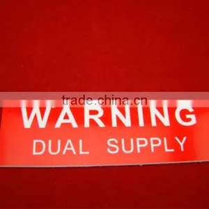 3M Adhesive ABS Plastic Warning Tag thumbnail-1
