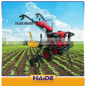 Air Cooling Diesel Tiller Tilling Machine for Agriculture Farm Use, HR100 Implements for Cultivator thumbnail-1