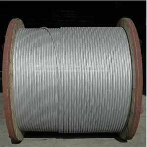 ASTM B415-92 Acsr Core Wire , Corrosion Resistance Aluminum Electrical Wire thumbnail-4