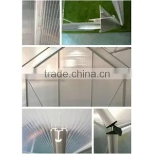 6000 Series Aluminum Profile for Greenhouse, Mill Finished thumbnail-1