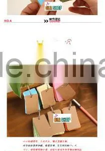 Promotional Popular Color Customized Note Pads ,Convenient Carrying Case thumbnail-2
