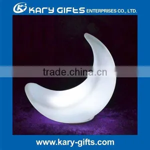Rechargeable Ramadan Moon Shape Light LED Table Lamp Ramadan Lantern thumbnail-1