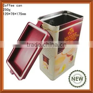 Best Quality Plastic Lid Coffee Tin,coffee Tin Box,coffee Tin Can thumbnail-3