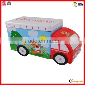 Big Bus Shape Nougat Tin Box thumbnail-3