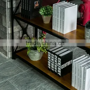 Rustic 5 Tiers Wood Living Room Shelf thumbnail-3