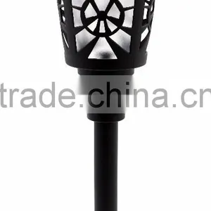 2pk Plastic Solar Led Garden Pathway Landscape Lawn Stake Light thumbnail-1