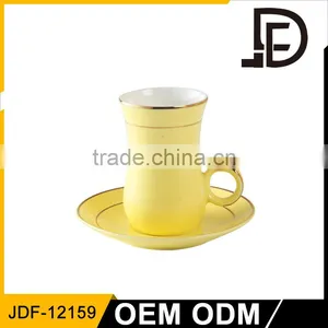 Drinkware Wholesale Best Selling Products Ceramic 80cc Arabic Coffee Cup Set, Small Coffee Cups thumbnail-4