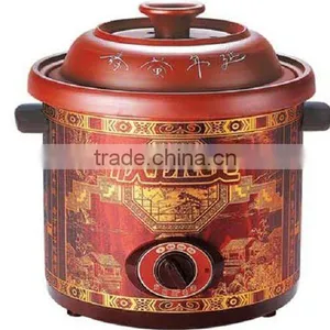 White Clay Ceramic Soup Pot With Electrity and Healthy Certificate thumbnail-1