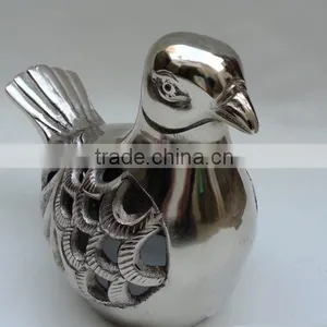 Aluminium Shiny Polished Bird Sculpture thumbnail-1