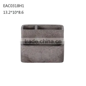 Multi-function Concrete Memo Holder /pen Holder / Phone Holder Three Hole Positions thumbnail-2