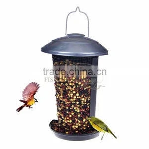 New Style Garden Metal Tube Seeds Hanging Bird Feeder thumbnail-6