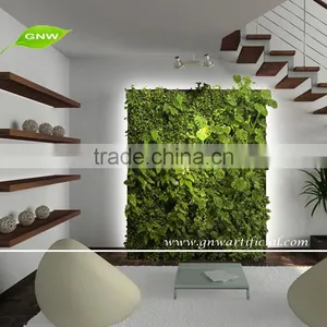 GNW GLW016 Vertical Garden Green Wall Fake Plastic Plants Walls Indoor and Outddor Use thumbnail-1