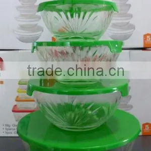 New Products Cheap Glass Salad Bowl With Lid thumbnail-1