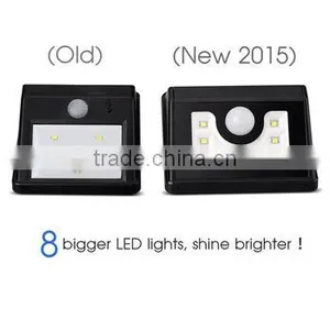 2017 Hot New Products 8LED Wall Mounted Outdoor Solar Lights Solar Home Light thumbnail-5