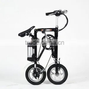 12 Inch Electric Folding Bicycle With Brushless Hub Motor thumbnail-4
