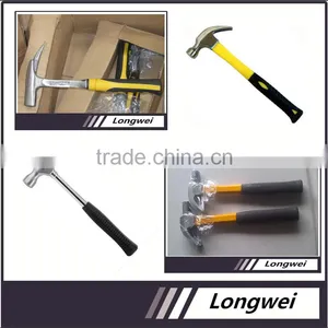 Steel Claw Hammer Head With Fiberglass Handle thumbnail-3